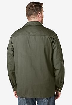 Boulder Creek by KingSize Men's Big & Tall 9 Pocket Twill